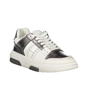 Tommy Hilfiger Bianco Polyurethane Women Sneaker
