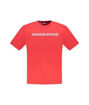 North Sails Red Cotton Men's TShirt