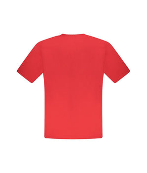 North Sails Red Cotton Men's T-Shirt