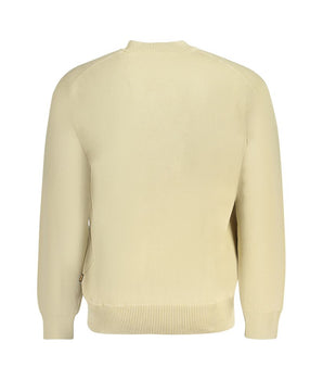 Hugo Boss Beige Cotton Men Sweater