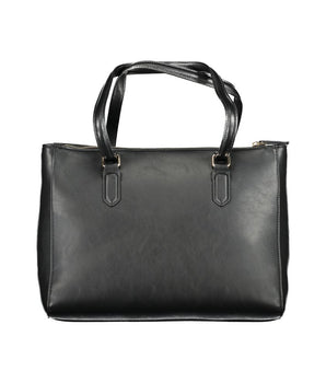 Mario Valentino Black Polyethylene Women Handbag