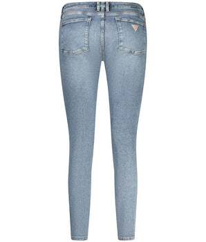 Guess Jeans Blue Cotton Jeans Denim