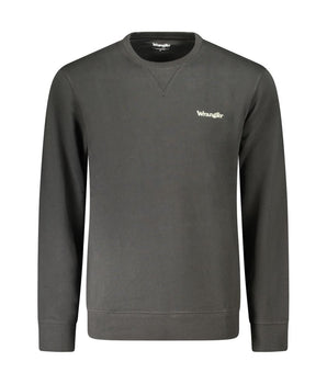 Wrangler Black Cotton Men Sweater