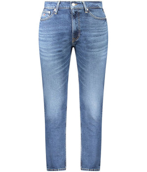 Tommy Hilfiger Blue Cotton Men Jeans