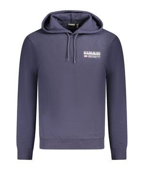 Napapijri Blue Cotton Men Sweater