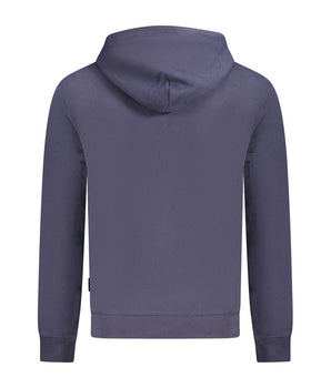 Napapijri Blue Cotton Men Sweater