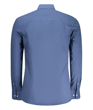 North Sails Blue Cotton Men Shirt