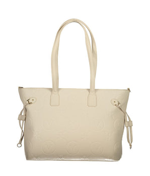 Mario Valentino Beige Polyethylene Bag