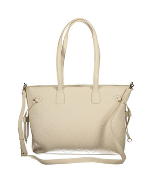 Mario Valentino Beige Polyethylene Bag