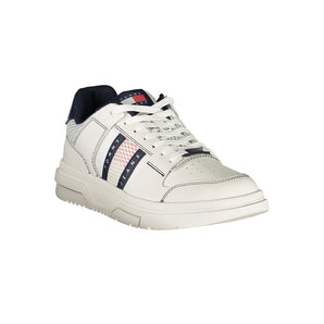Tommy Hilfiger Men's Blue Leather Sneakers