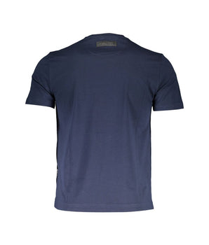 Plein Sport Blue Cotton Men T-Shirt