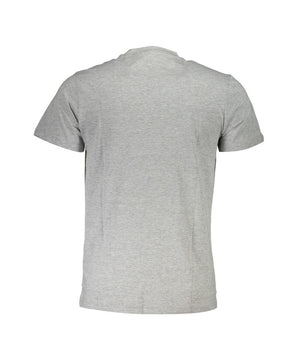 Cavalli Class Brown Cotton Men T-Shirt