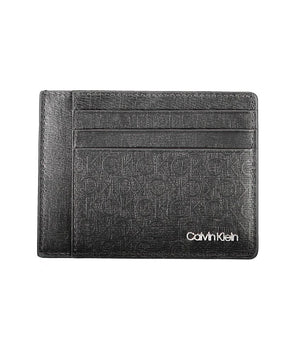Calvin Klein Black Polyester Men Wallet