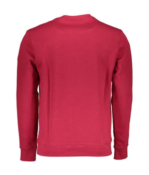 North Sails Red Cotton Men Sweater