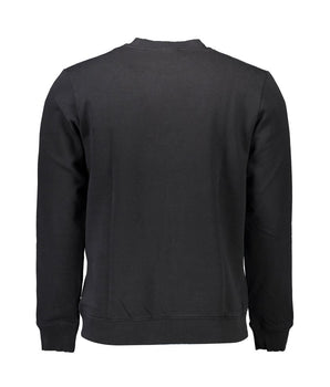 Napapijri Black Cotton Men Sweater