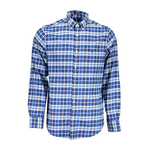 Gant Blue Cotton Men's Shirt