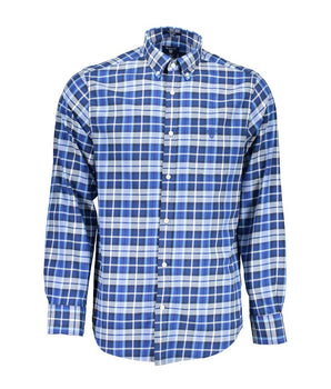 Gant Blue Cotton Men Shirt