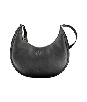 Calvin Klein Black Recycled Polyester Women Handbag
