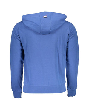 U.S. POLO ASSN. Blue Cotton Men Sweater