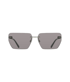Calvin Klein Gray Metal Men Sunglasses