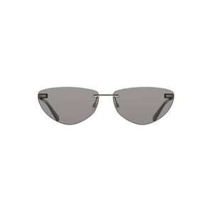 Calvin Klein Black Metal Women Sunglass