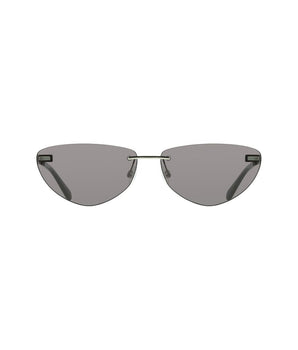 Calvin Klein Black Metal Women Sunglass