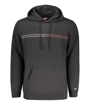 Tommy Hilfiger Black Cotton Men Sweater