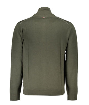 Napapijri Green Fabric Men Sweater