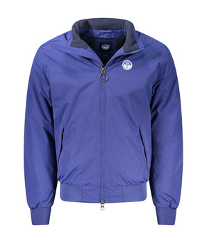 North Sails Blue Polyamide Men Jacket