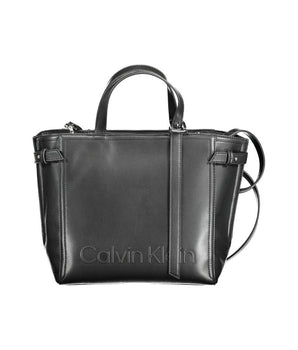 Calvin Klein Black Polyester Womens Handbag