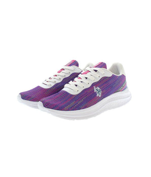 U.S. POLO ASSN. Purple Polyester Women Sneaker