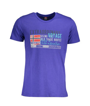 Norway 1963 Blue Cotton T-Shirt