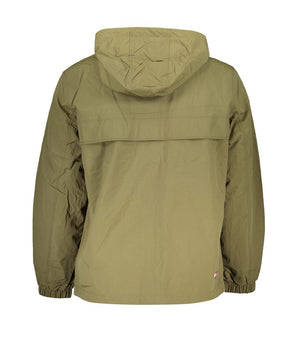 Tommy Hilfiger Green Recycled Nylon Men Jacket