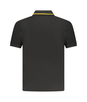 K-WAY Black Cotton Polo Shirt