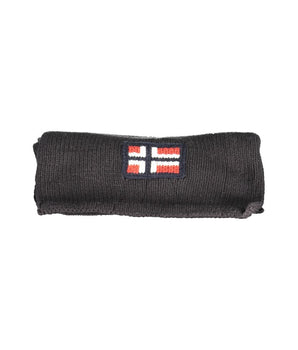 Norway 1963 Black Marabou Men Scarf