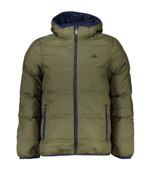 La Martina Green Polyamide Men Jacket