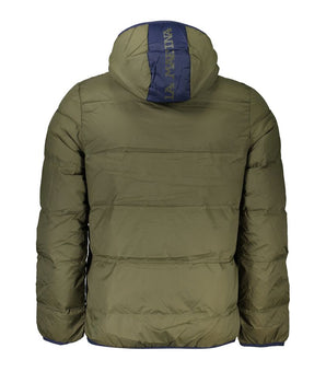 La Martina Green Polyamide Men Jacket