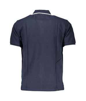 North Sails Blue Cotton Polo Shirt