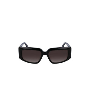 Liu Jo Black Acetate Women Sunglasses