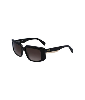 Liu Jo Black Acetate Women Sunglasses