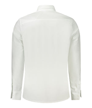 Calvin Klein White Cotton Men Shirt