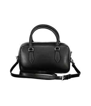 Mario Valentino Black Polyethylene Women Handbag