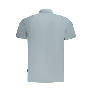 Napapijri Brown Cotton Men Polo Shirt
