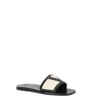 Valentino Garavani Multicolor Calf Leather Bos Taurus Sandals