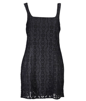 Desigual Black Polyester Women Dress