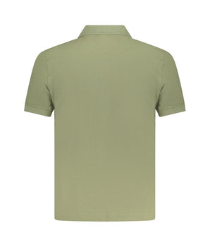 K-WAY Green Cotton Polo Shirt