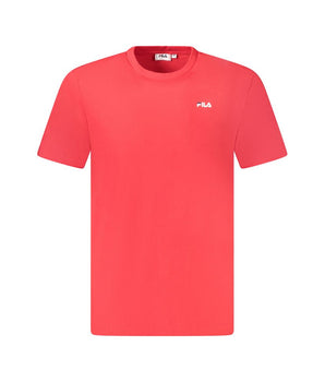 Fila Red Cotton T-Shirt