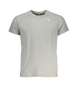 K-WAY Brown Cotton Men T-Shirt
