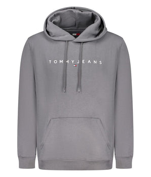 Tommy Hilfiger Gray Cotton Men Sweater