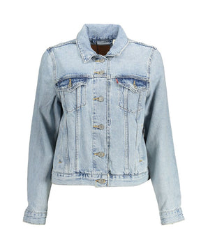 Levi's Light Blue Cotton Women's Jacket